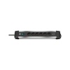    Brennenstuhl Premium-Alu-Line 6  2 USB  1,8  H05VV-F 3G1,5 IP20 1391000536  