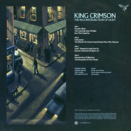    King Crimson - The ReconstruKction Of Light (2LP)         