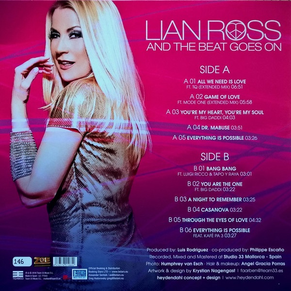 And the beat goes on. Lian Ross пластинка. Lian Ross - and the Beat goes on. Lian Ross the best. Lian Ross в молодости.