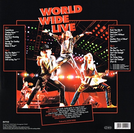    Scorpions - World Wide Live (2LP)         