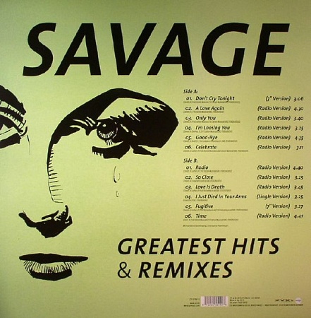    Savage - Greatest Hits & Remixes (LP)         