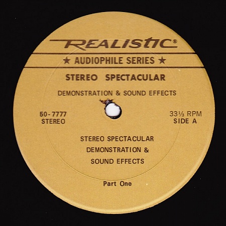    No Artist - Stereo Spectacular Demonstration & Sound Effects (LP)         