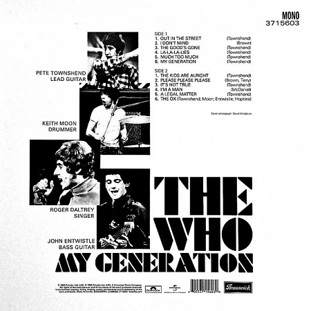   The Who - My Generation (LP)         