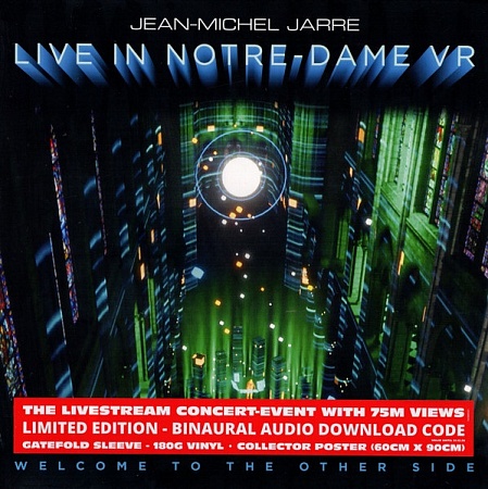    Jean-Michel Jarre - Welcome To The Other Side - Live In Notre-Dame VR (LP)         