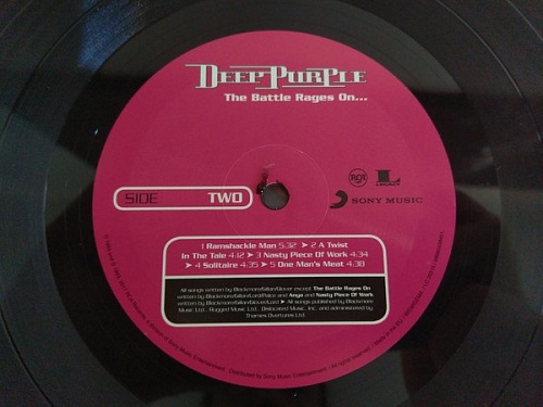    Deep Purple - The Battle Rages On... (LP)         