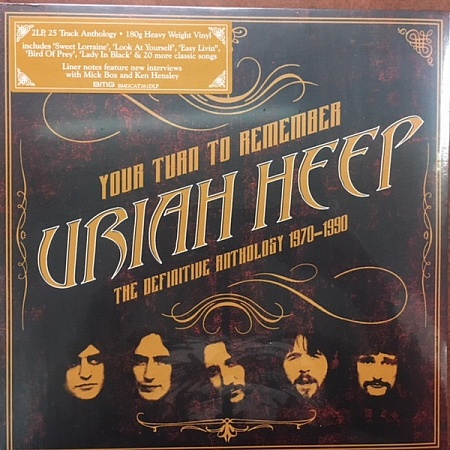    Uriah Heep - Your Turn To Remember - The Definitive Anthology 1970-1990 (2LP)         