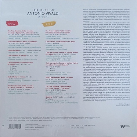    Various - The Best Of Antonio Vivaldi (LP)         
