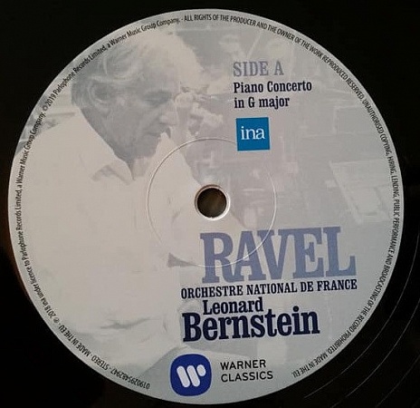    Ravel, Orchestre National De France, Leonard Bernstein - Concerto In G / La Valse / Boléro (LP)         