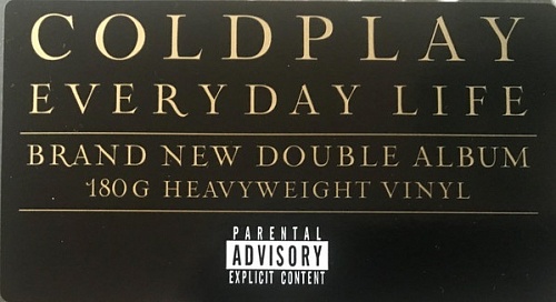    Coldplay - Everyday Life (2LP)      
