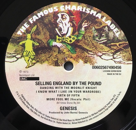    Genesis - Selling England By The Pound (LP)         