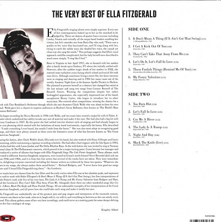    Ella Fitzgerald - The Very Best Of (LP)         