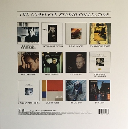    Sting - The Complete Studio Collection (Box)         