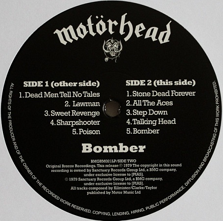    Motörhead - Bomber (LP)         