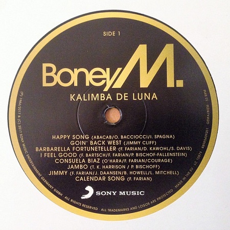    Boney M. Kalimba De Luna - 16 Happy Songs (LP)         