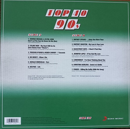    Various - Top 40 90s (LP)         