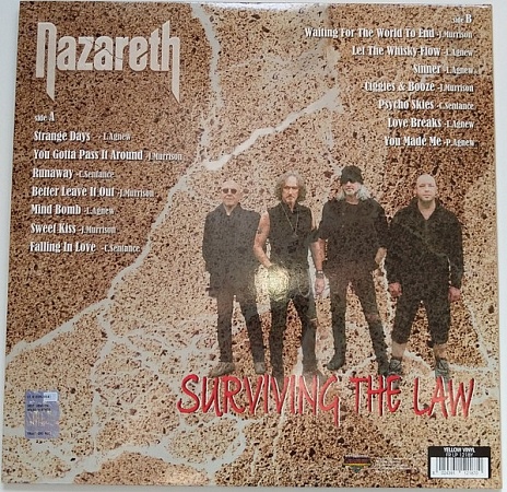    Nazareth - Surviving The Law (LP) Yellow         
