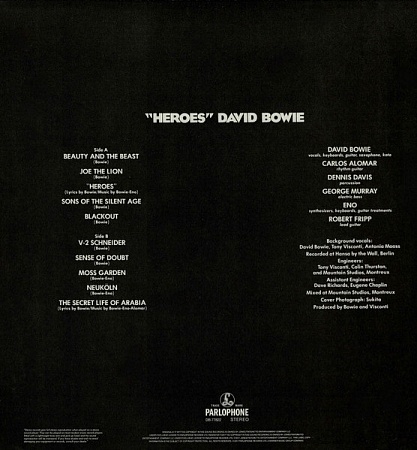     David Bowie - "Heroes" (LP)         