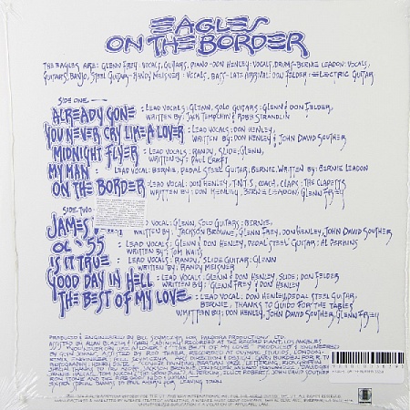    Eagles - On The Border (LP)         