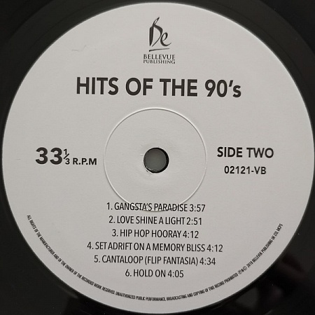    Various - 12 Kickin' Nineties Hits (LP)         