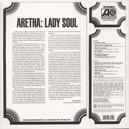    Aretha Franklin. Lady Soul (LP)         