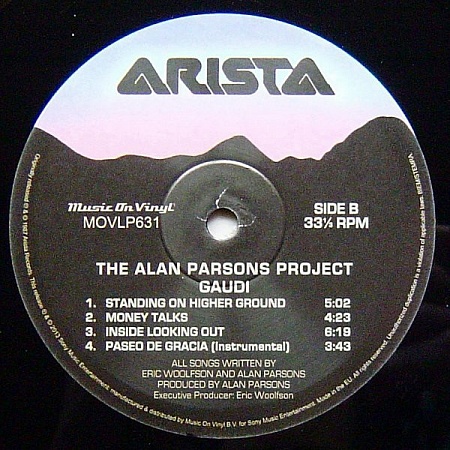    The Alan Parsons Project - Gaudi (LP)         