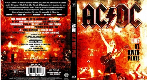  Blu Ray AC/DC - Live At River Plate         
