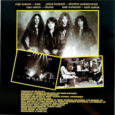    Metallica - Ride The Lightning (Box)         