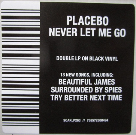    Placebo - Never Let Me Go (2LP)         