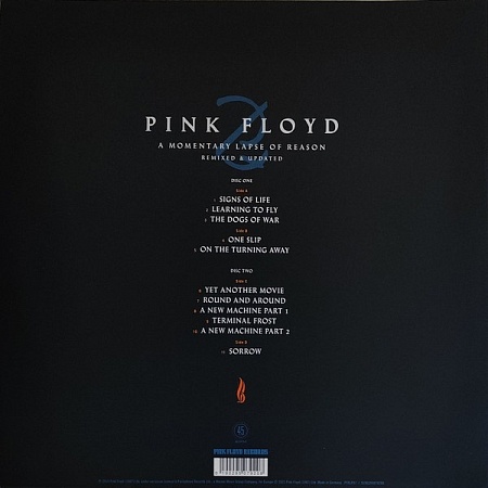    Pink Floyd - A Momentary Lapse Of Reason (Remixed & Updated) (2LP)         