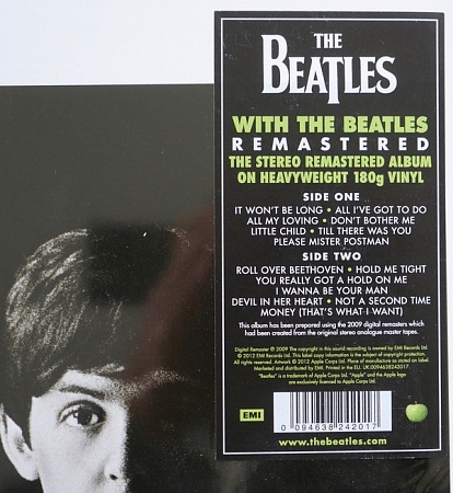    The Beatles - With The Beatles (LP)         
