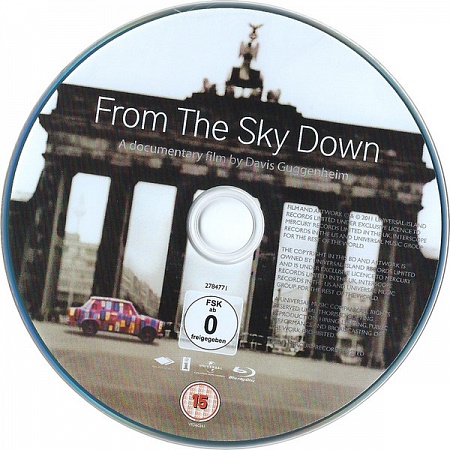 Blu Ray U2  From The Sky Down: A Documentary Film By Davis Guggenheim         