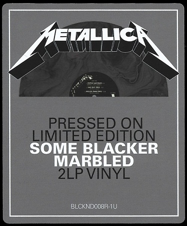    Metallica - Metallica (2LP) (Some Blacker Marbled)         