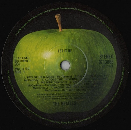    The Beatles - Let It Be (LP)      