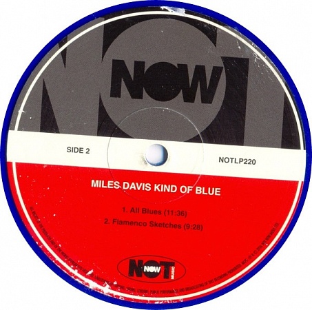    Miles Davis - Kind Of Blue ( LP )         