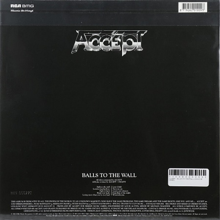    Accept - Balls To The Wall (LP)         